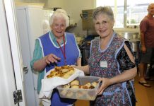 Pitching in for open day