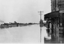 Swamp becomes a lake