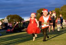 Free and full of festive spirit