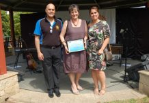 True blue celebration