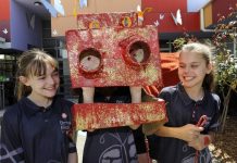 Kids ring in the Chinese New Year