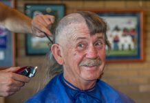A shave with a cause