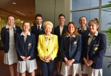 Leading lady inspires students