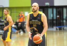 Warriors working hard