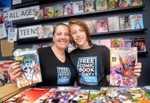 Fans flock for free comics