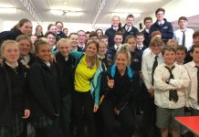 Berwick athletes spread inspiration