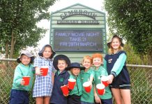 A movie under the stars