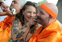 Teachers brave the shave