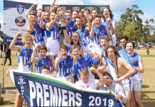 Kangaroos storm to flag