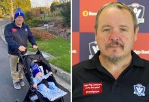 Striding forward for Shane