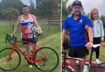 They’re riding for a cause