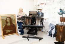 Pop-up gallery reinventing old Gazette office