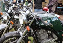 Here for the motorcycles