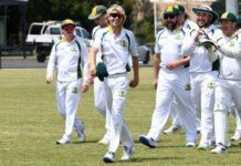 Young gun leads the march