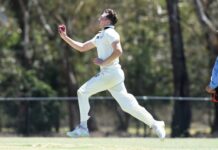 Turf 2’s lower half show signs