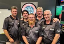 Liam lets loose for Cheers