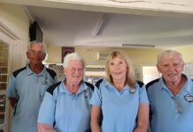 Tight challenge on a bumper day for lawn bowls at Lang Lang