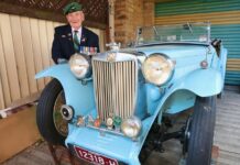 Golden Olympian’s tribute to national service