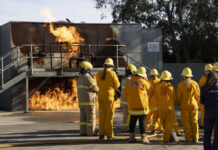 Girls fire up for CFA emergency drills