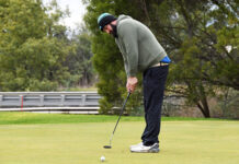 Eagle and birdies for Harry