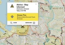 Responders tackling grassfire at Cardinia Reservoir