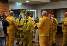 Levy rally turns heated