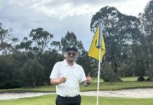 Weeding wows with clutch shot on the 15th