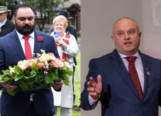 Federal MP Jason Wood rebukes claims he used Remembrance Day to promote his preferred candidate for Pakenham