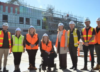 Community hospital on track