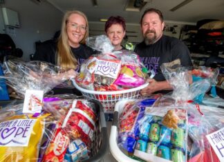 Christmas hope arrives