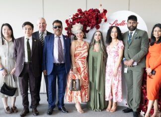 Festive racing spectacle