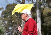 Banger braves it in the breeze