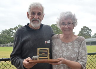 Men’s Shed awards wombat warrior for special collaboration