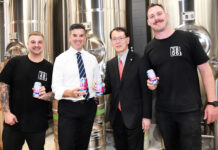 Japan Consul-General tour local brewery
