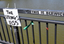 Children’s ‘innocent’ ribbons and signs vandalised at Berwick Springs Lake