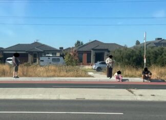 Viral bus stop shame